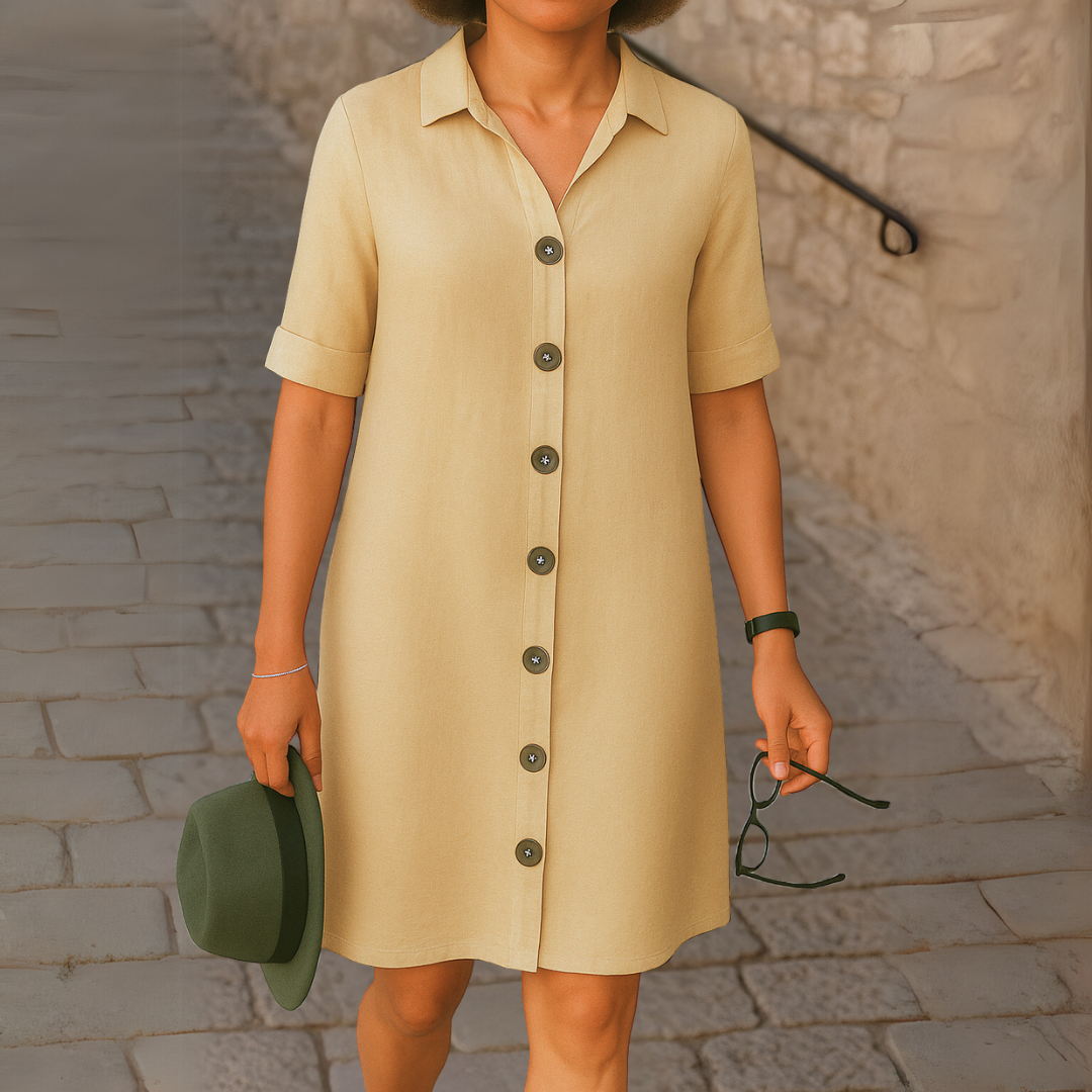 Ria™ | Elegantna duga haljina košulja