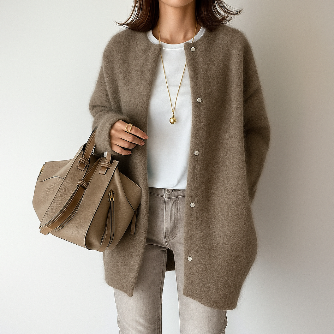 Silvia™ | Topla i stilizovana džemper jakna