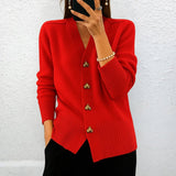 Lydia™ | Elegantan pulover sa dugmadi u obliku srca