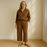 Yvonne™ | 2-delni set - Bluza i široke pantalone