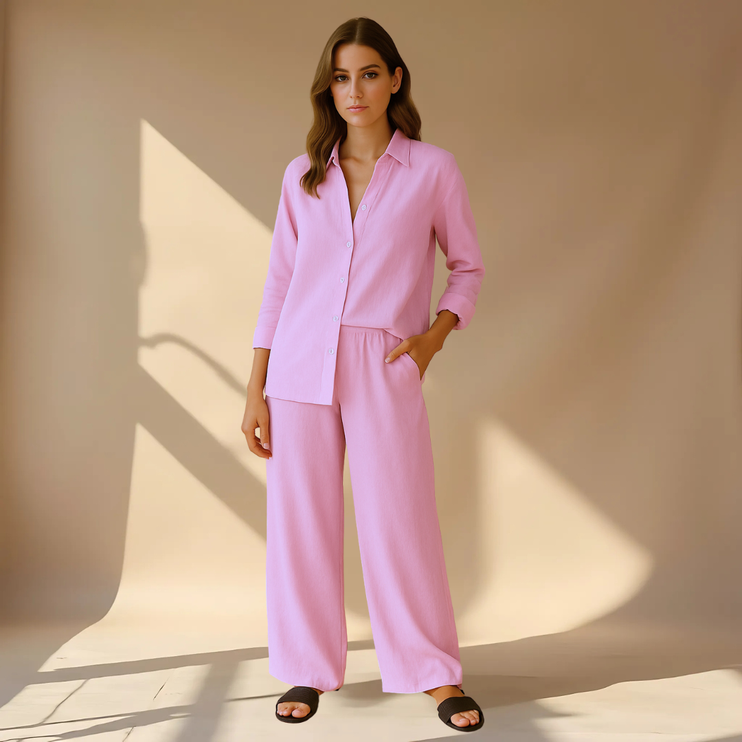 Amélie™ | 2-delni set - Košulja i pantalone