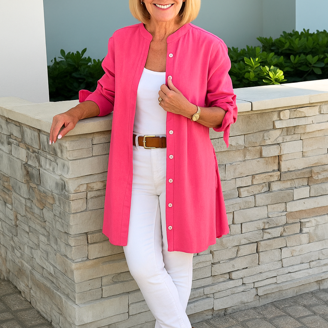 Louise™ | Elegantna bluzica sa rukavima na mašnicu