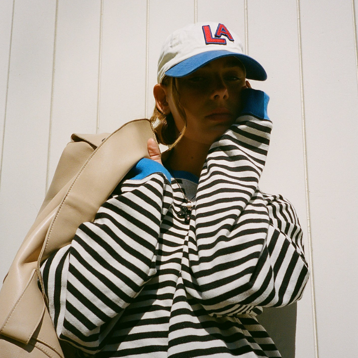 Annelie™ - Prugasti Pulover