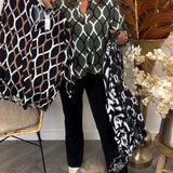 Janny™ | Ležerna bluza dugih rukava sa elegantnim uzorkom