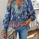 Arya - Elegantna Bluza sa Cvećem