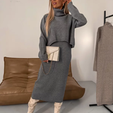 Nikola – Jesensko/Zimski Pleteni Set za Dame