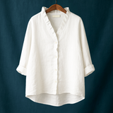 Joyce™ | Jednostavna bluzica sa V-izrezom