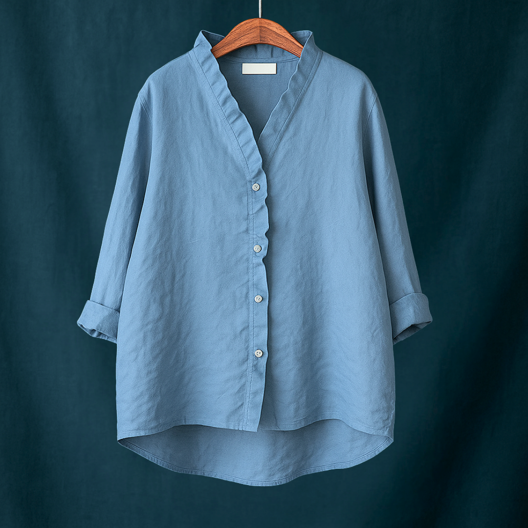 Joyce™ | Jednostavna bluzica sa V-izrezom