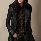 Elżunia - Crna kožna jakna