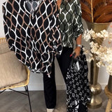 Janny™ | Ležerna bluza dugih rukava sa elegantnim uzorkom