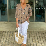 Marloes™ | Elegantna Bluza sa Cvećem