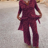 Amalia™ | Dvodelni set sa vintage printom