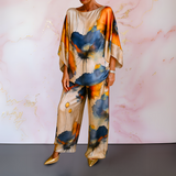 Moniek™ | Dvodelni ženski komplet od satena