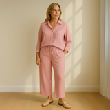 Yvonne™ | 2-delni set - Bluza i široke pantalone