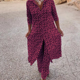 Amalia™ | Dvodelni set sa vintage printom