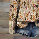 Nova™ | Udoban cvjetni pulover