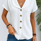 Marijke™ | Bluza sa kragnom i dugmadima