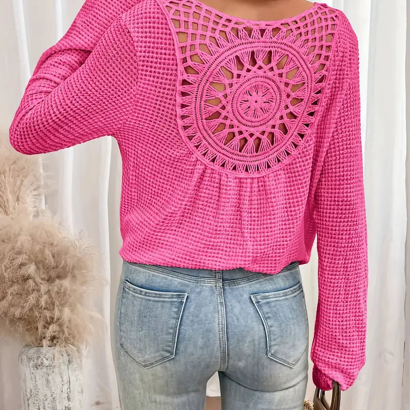 Wilma™ | Elegantna bluzica u Ibiza stilu sa V-izrezom