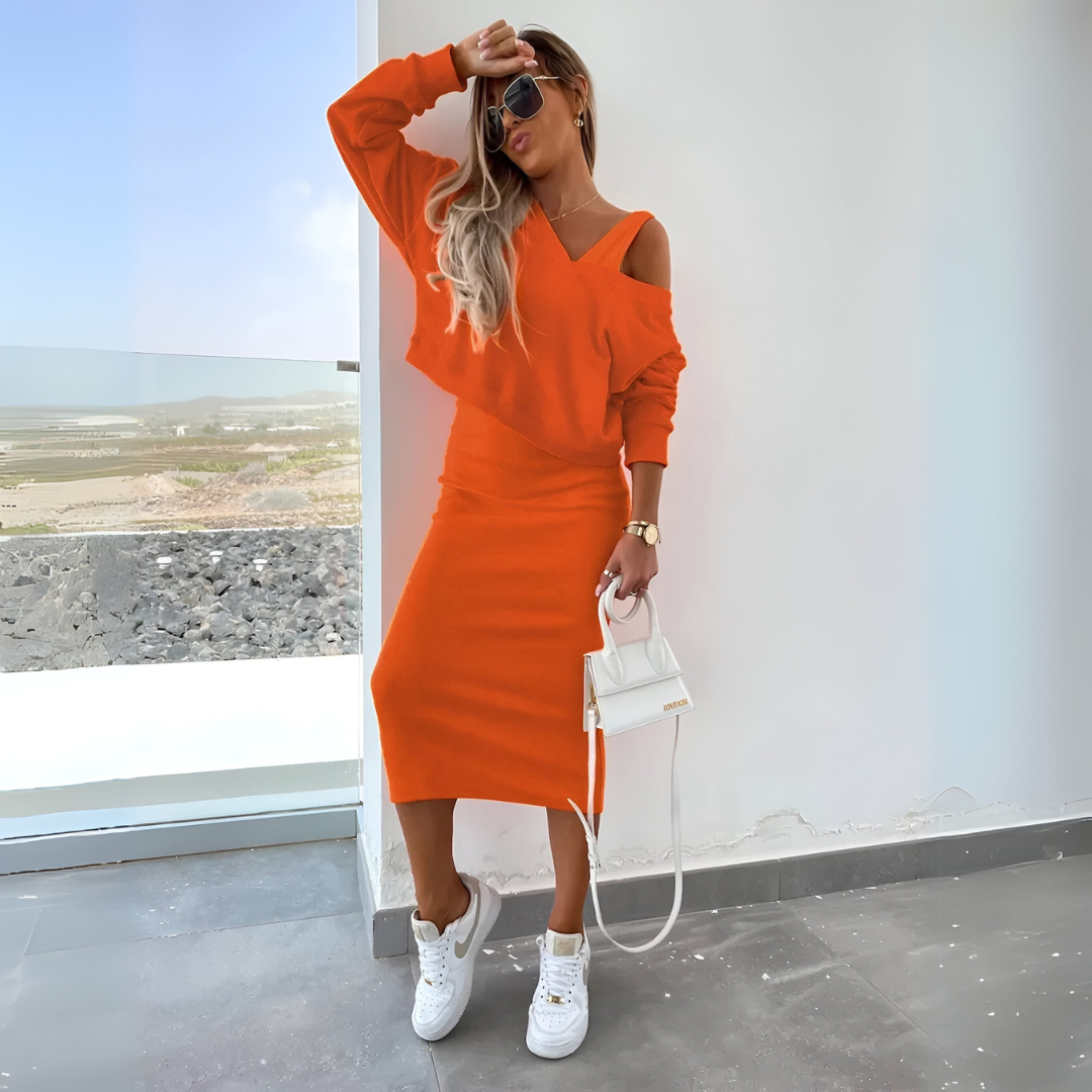 Edith™ | Dvodelni komplet haljine