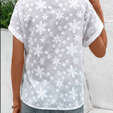 Tamara™ | Elegantna bela bluzica