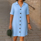 Ria™ | Elegantna duga haljina košulja