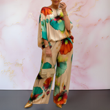 Moniek™ | Dvodelni ženski komplet od satena