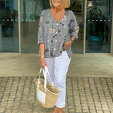 Marloes™ | Elegantna Bluza sa Cvećem