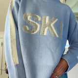 Pulover sa rolovanim kragnom od kašmira u retro ski stilu