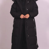 Carmen | Dugi puffer kaput sa pojasom