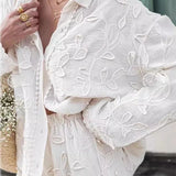 Elegantan set pantalona sa dugim rukavima