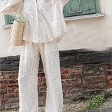 Elegantni set pantalona sa dugim rukavima