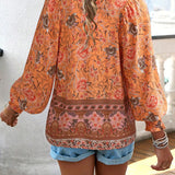 Arya - Elegantna Bluza sa Cvećem