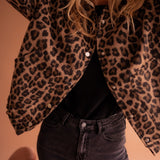 Susanne™ | Trendi jakna sa leopard printom