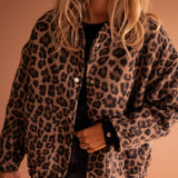 Susanne™ | Trendi jakna sa leopard printom