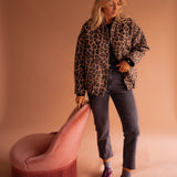 Susanne™ | Trendi jakna sa leopard printom