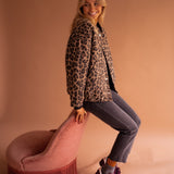 Susanne™ | Trendi jakna sa leopard printom