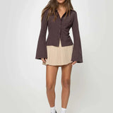 Emma - Bluze u retro stilu sa dugmadi