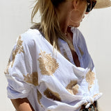 Simone™ | Elegantna bluzica u Ibiza stilu