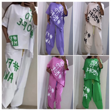 Ležerna majica i pantalone kao komplet za dame