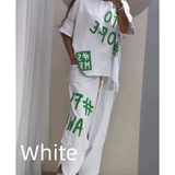 Ležerna majica i pantalone kao komplet za dame